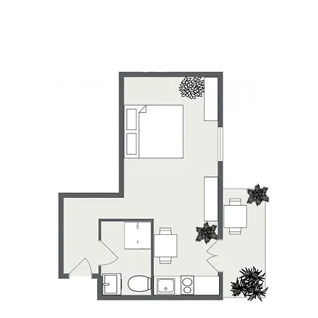 Apartmán Piave, Zentrum, Mit Garage